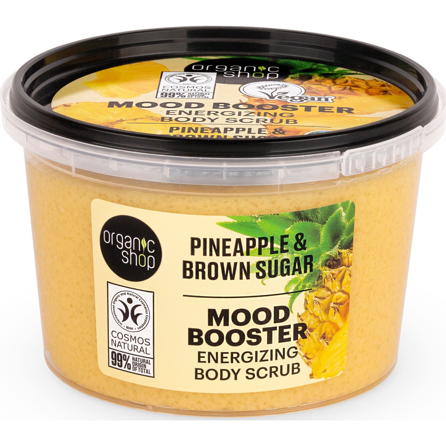 Organic Shop Mood Booster Gommage Corps Énergisant 250ml