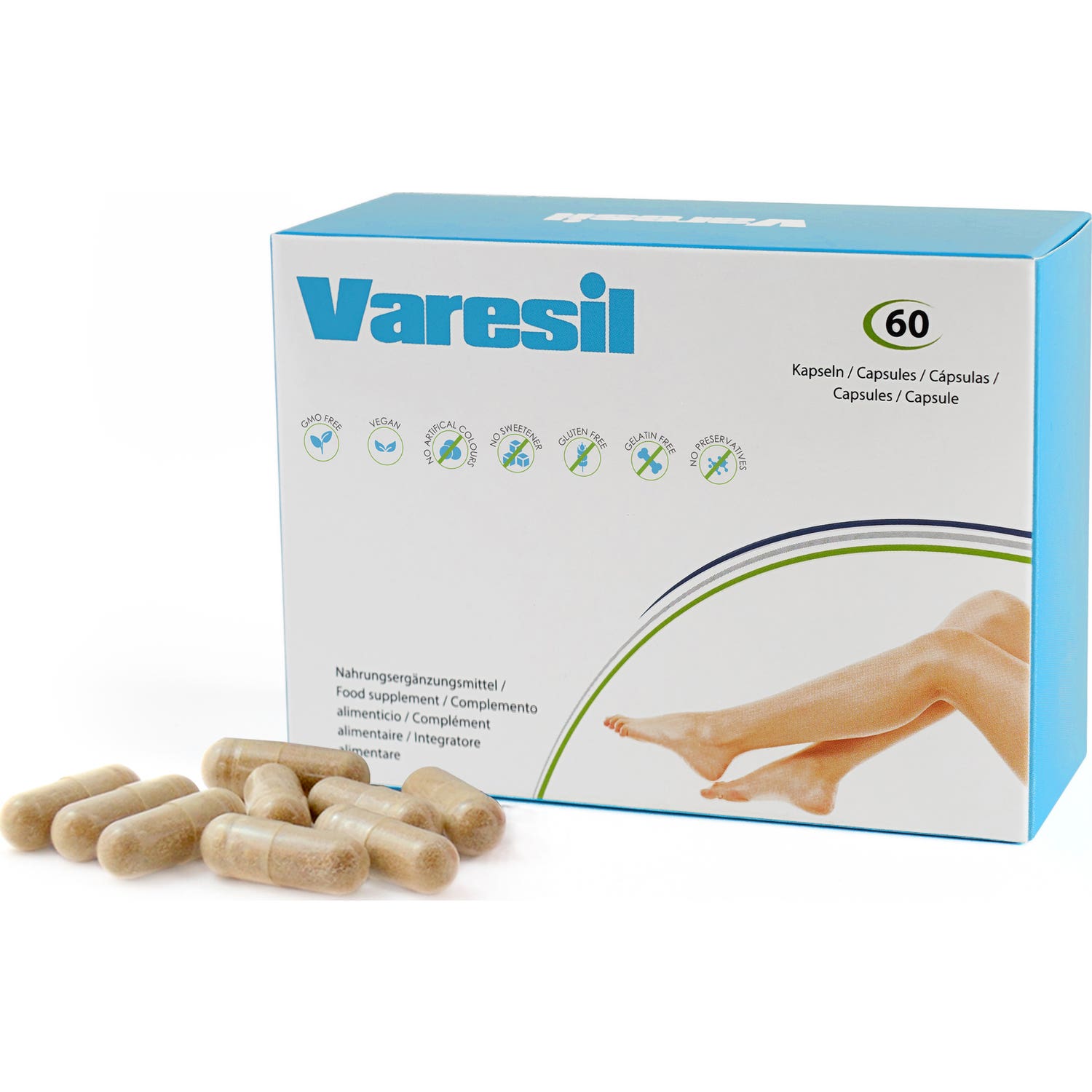 VARESIL  Pills, les pilules contre les varices et leur pr&eacute;vention