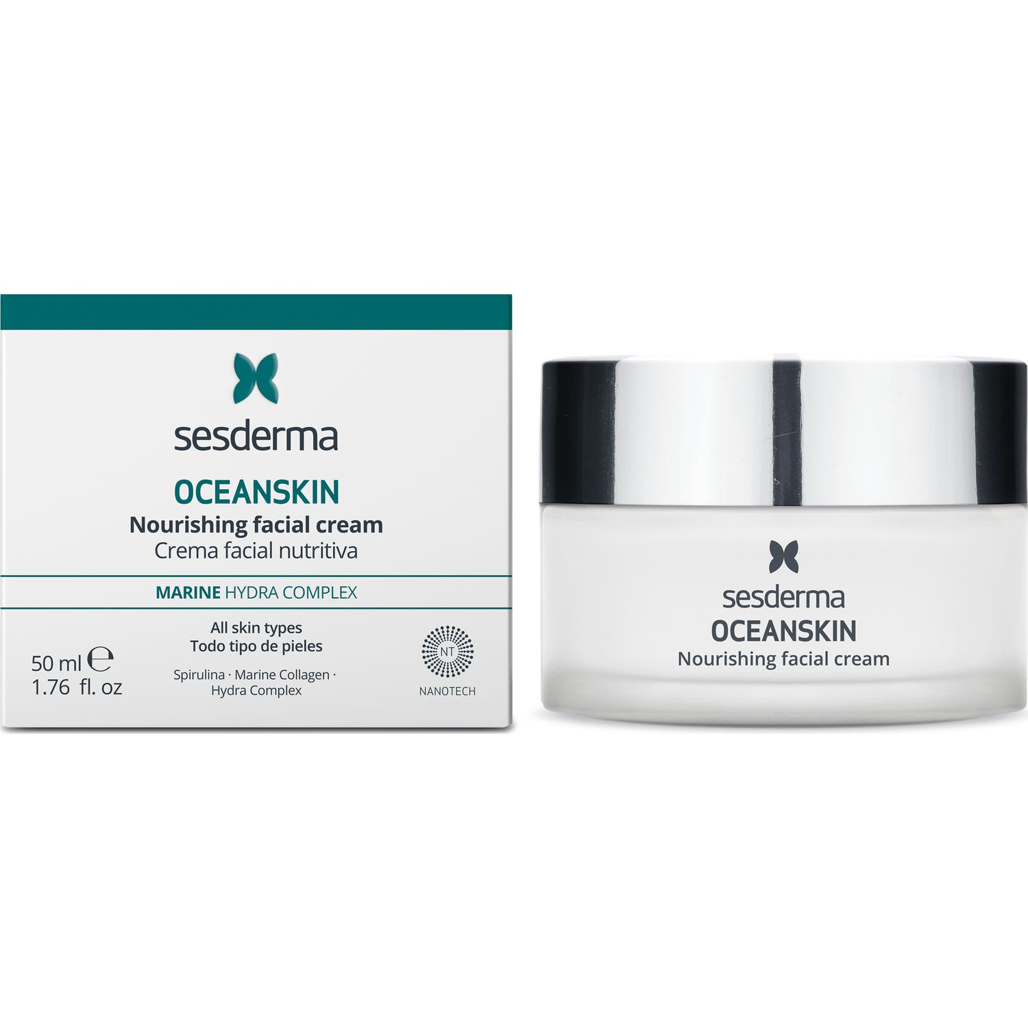 Sesderma Crème visage nourrissante Oceanskin 50 ml