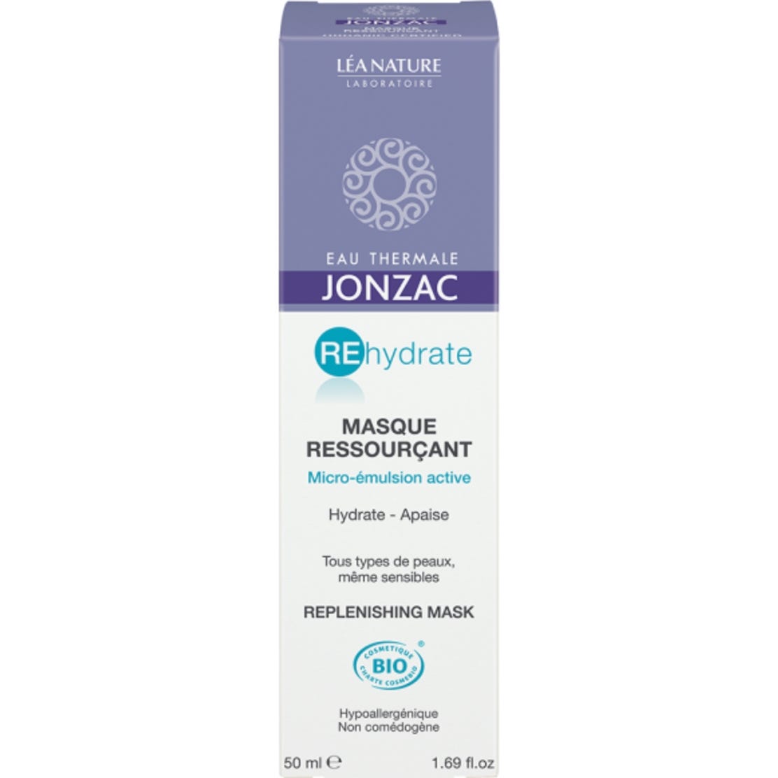 Jonzac Masque Revitalisant Réhydratant Réhydratant 50ml