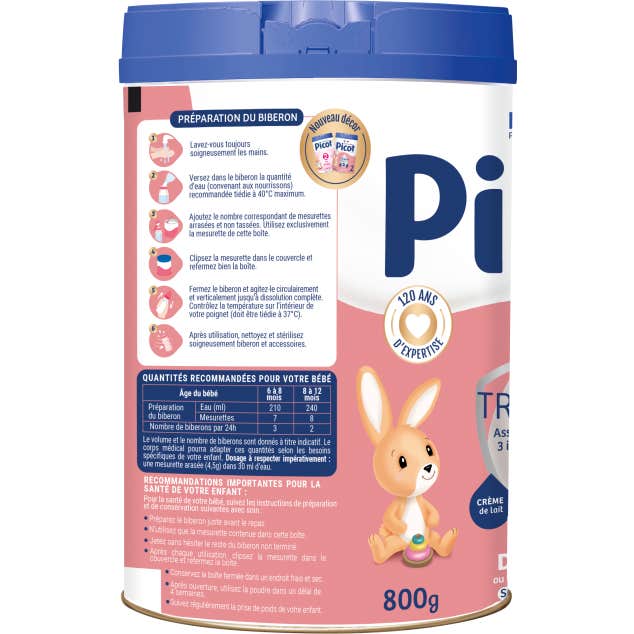 Picot Lait 2ème Âge 800g Picot Lait 2ème Âge 800g