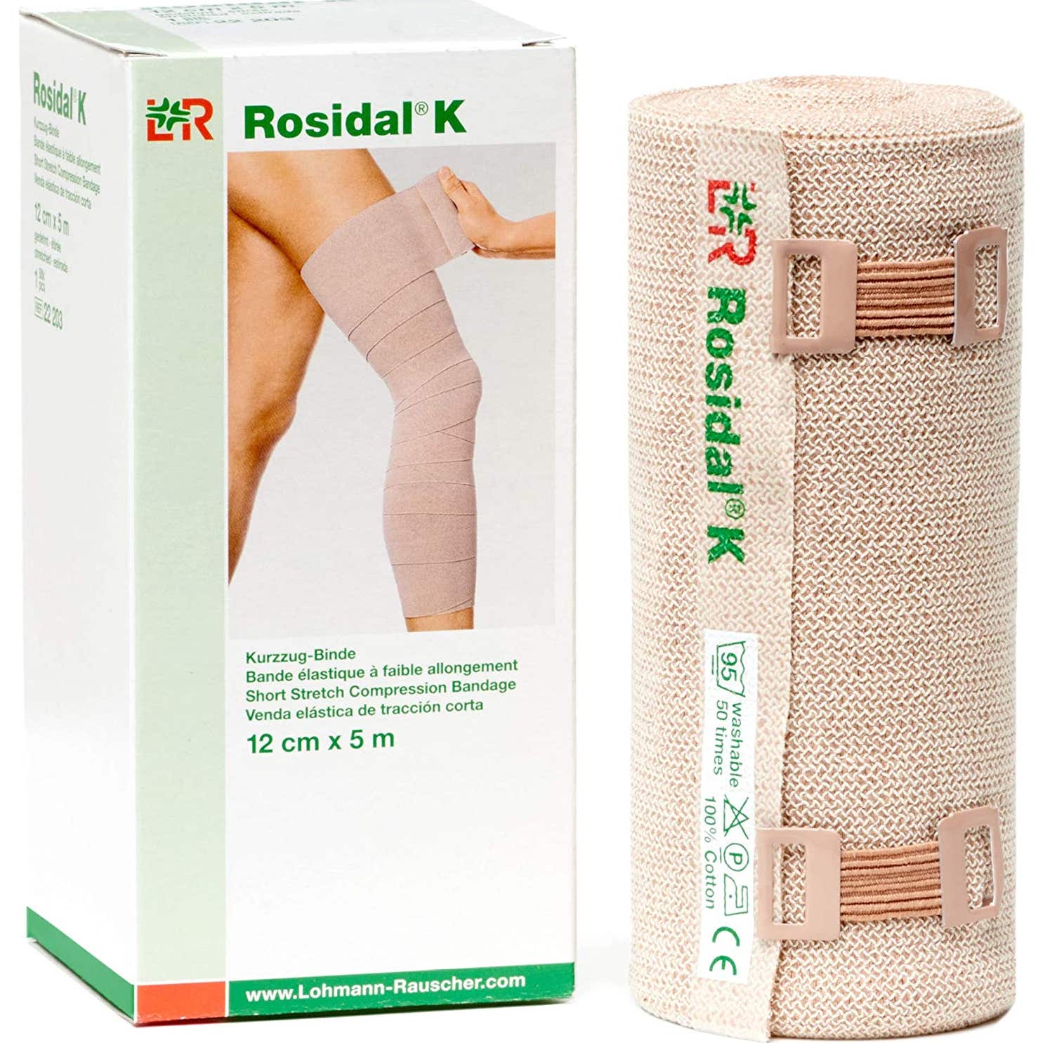 Lohman & Rauscher Rosidal K Bande Élastique Contention 12cmx5m