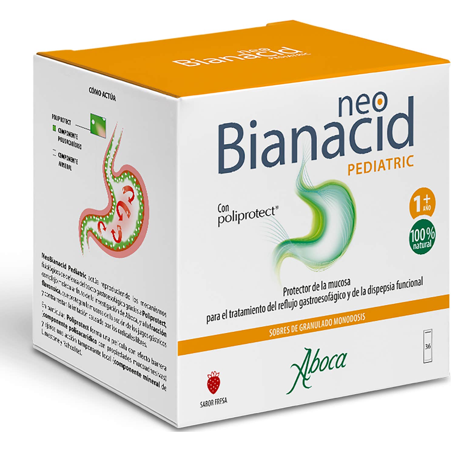 Neobianacid Pediatric 775mg 36 Sachets