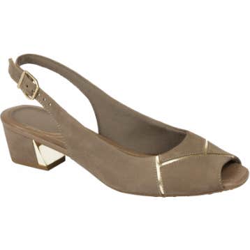 Scholl Glam Ss1 Mule Bioprint Bronce Talla 37 1 Par
