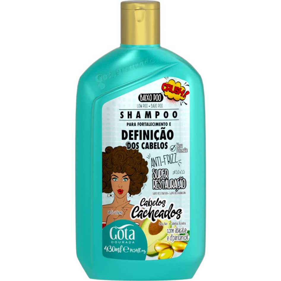 Gota Dourada Shampooing Fortifiant Cheveux BouclÃ©s 430ml
