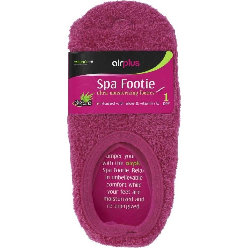Airplus Chaussette Aloe Vitamina Hydratantes Spa Footies 1 Paire