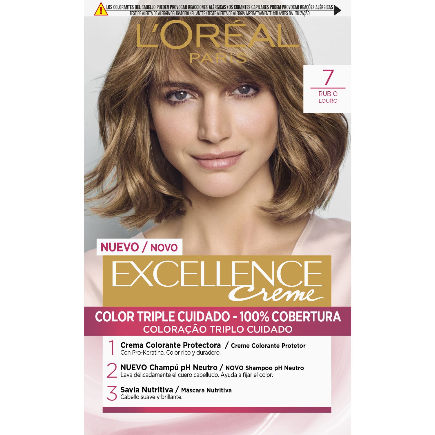 L'Oreal Set Excellence Creme Tint 7 Blonde