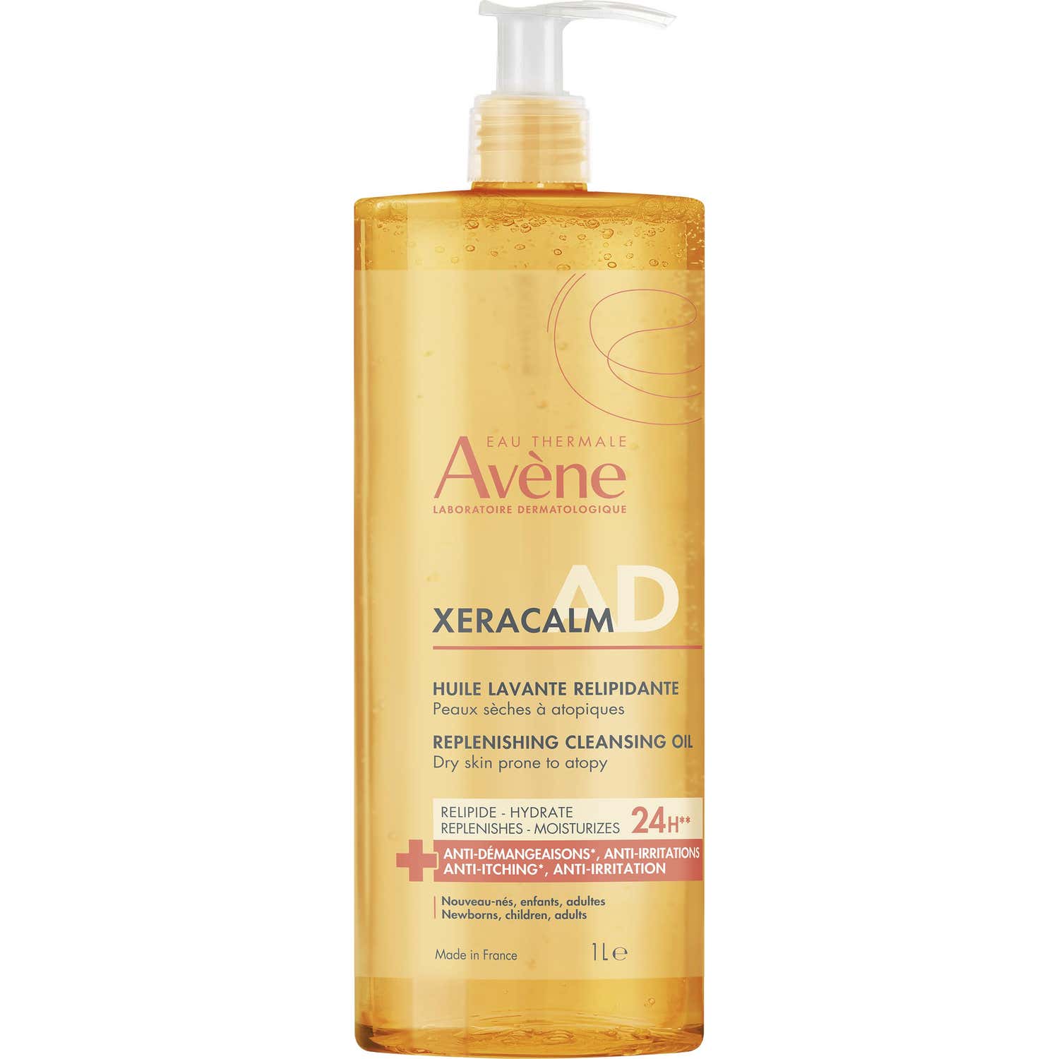 Avène Xeracalm A.D Huile Nettoyante Relipidante 1 L