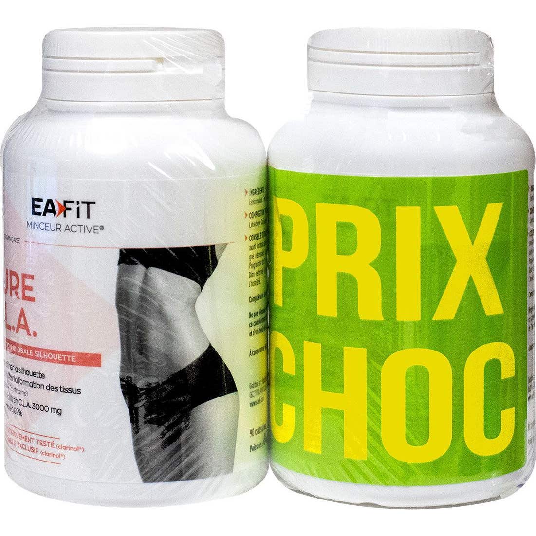 Eafit Minceur Active Pure Cla 90 Comprimés Lot De 2
