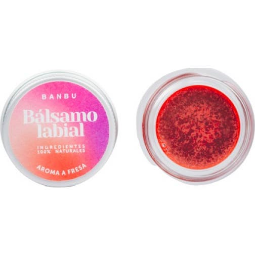 Banbu Baume Rouge à Lèvres Hydratant Fraise 5ml