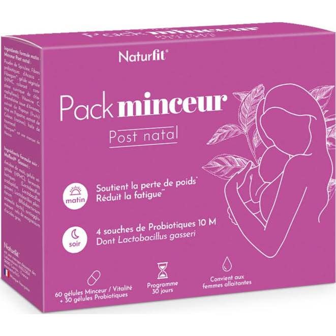 Naturfit Pack Minceur Post Natal 90 Gélules