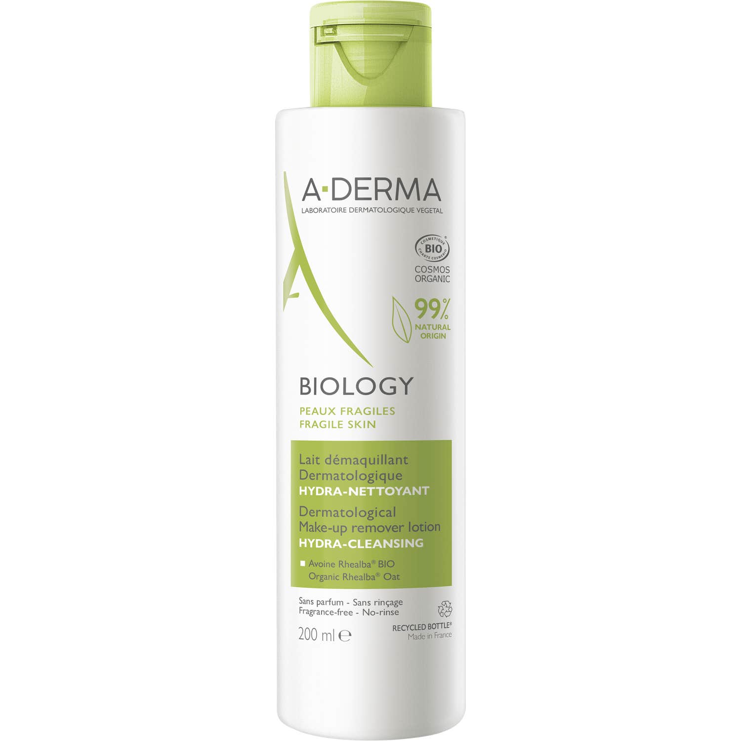 A-Derma Biology Lait Démaquillant 200ml