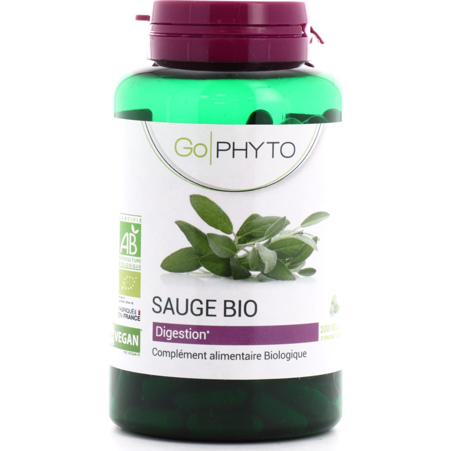 Go Phyto Sauge Bio 200 Gélule