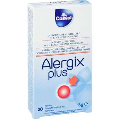 Cosval Alergix Plus 20 Pastilles