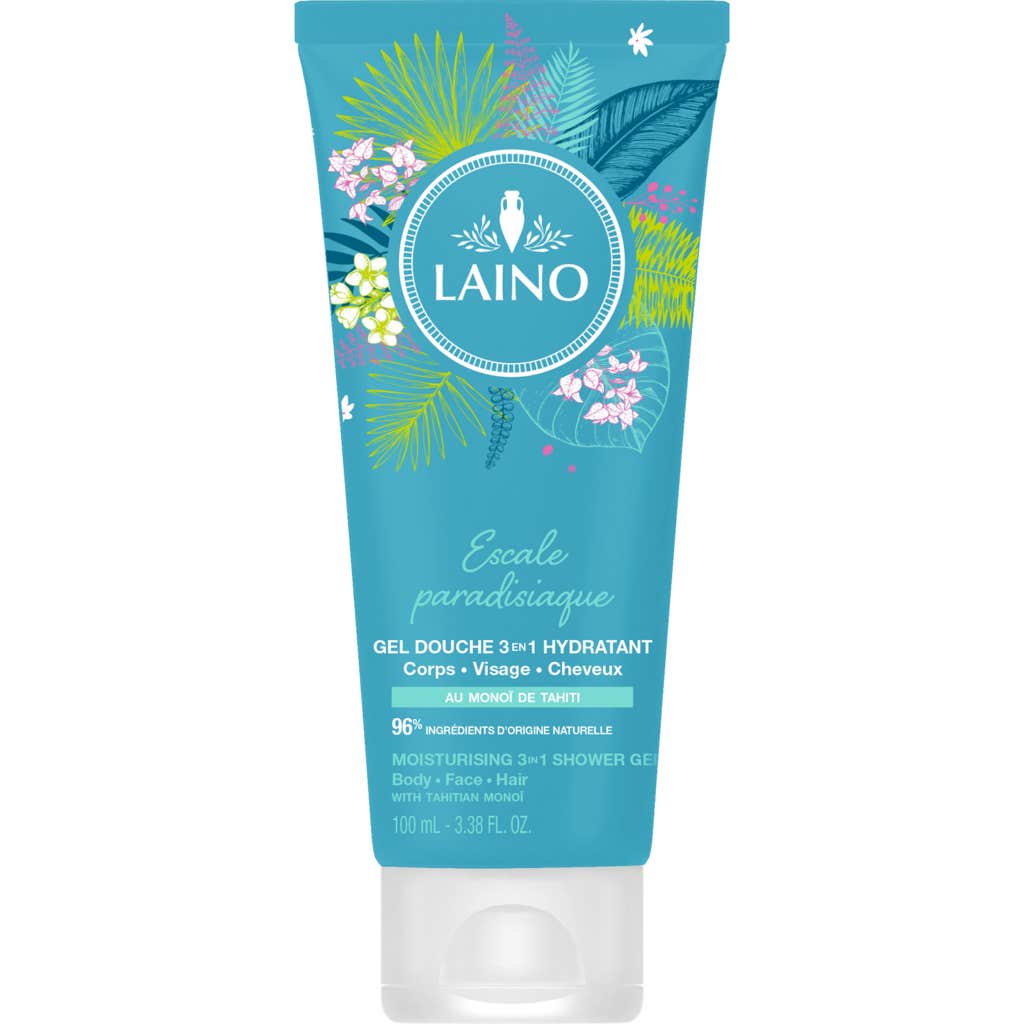 Laino Escale Paradisiaque Gel Douche 3 en 1 Monoï de Tahiti 200ml