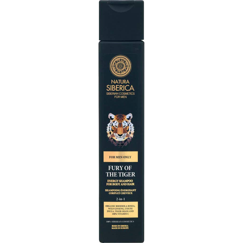 Natura Siberica The Rage Of The Energizing Tiger Shampoo 50ml