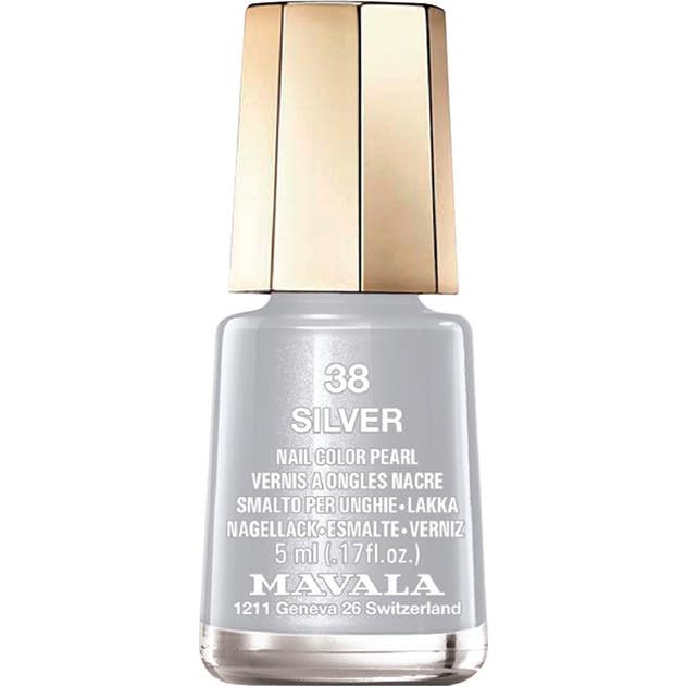 Mavala Mini Color Vernis à Ongles Nacré Silver 38 5ml