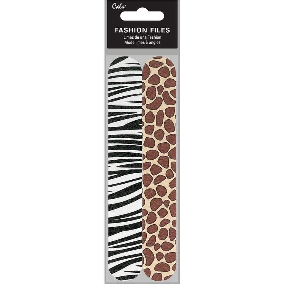 Cala Fashion Files Animal Print 5 Lima Uñas 2uds