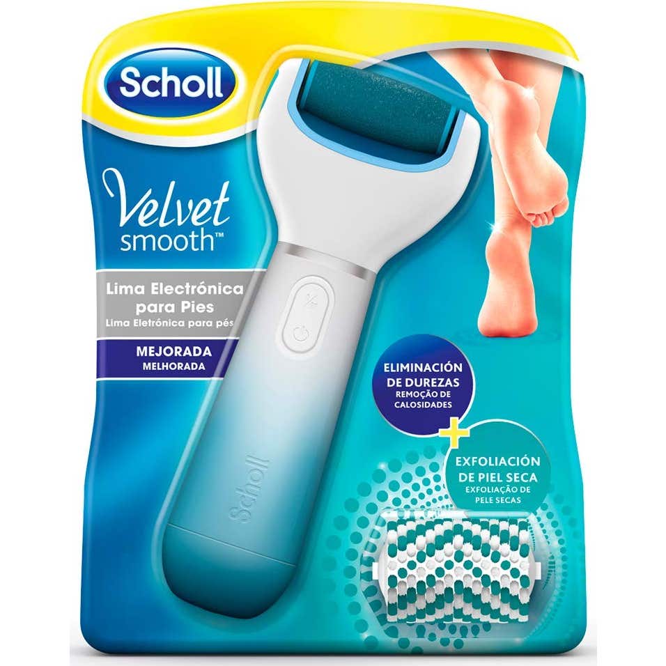 Scholl Velvet Smooth Lima Eletrónica Exfoliante Azul 1ud