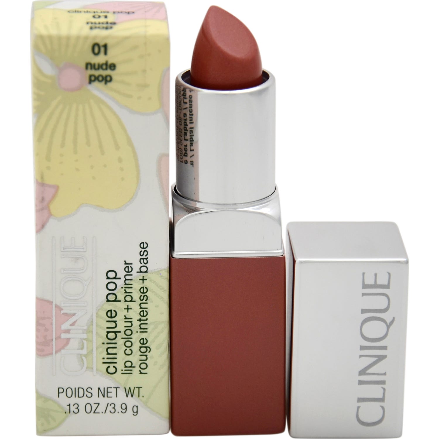 Clinique Pop Lip Lip Lip Colour&primer Nude Pop 01