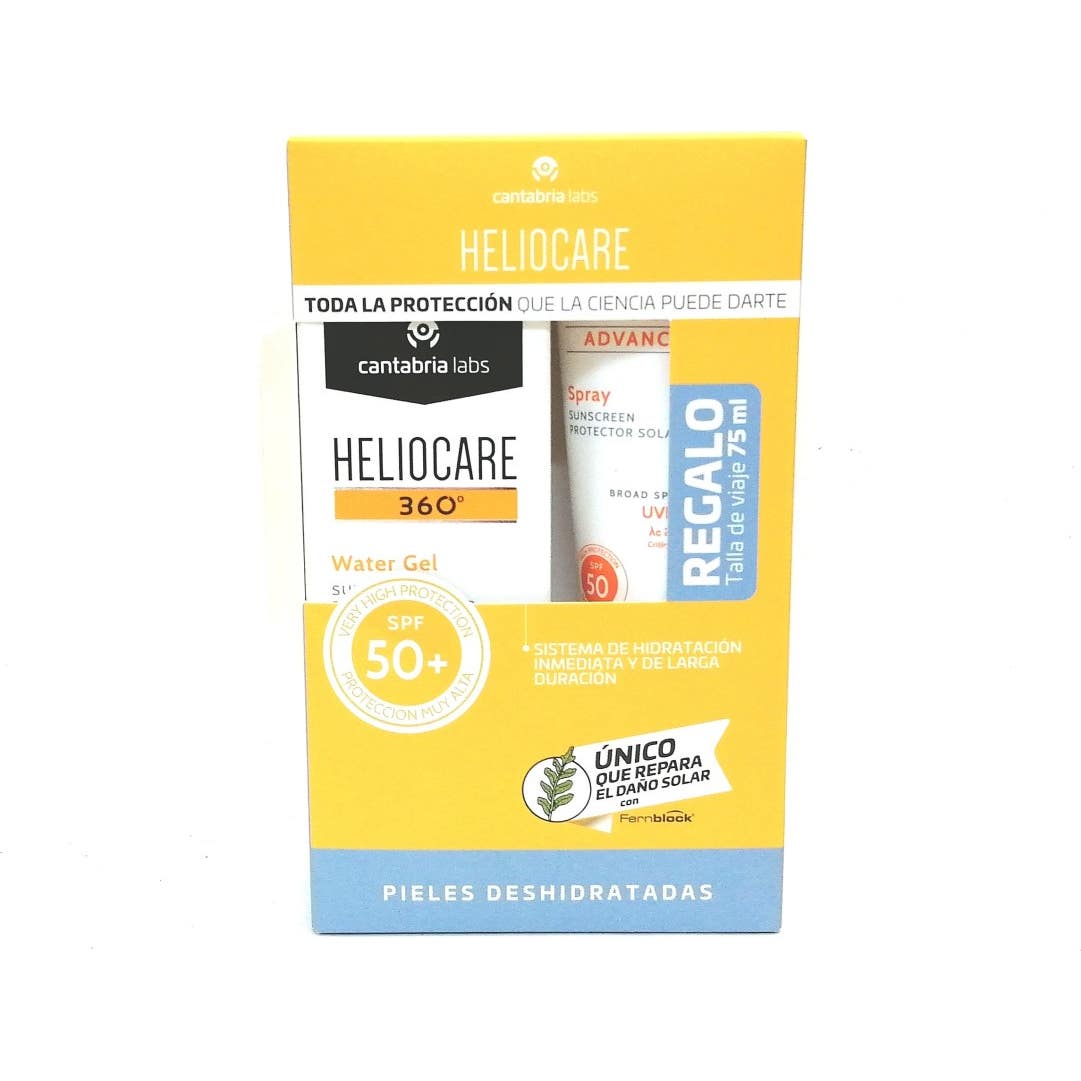 Heliocare Pack Water Gel + Advance Spray