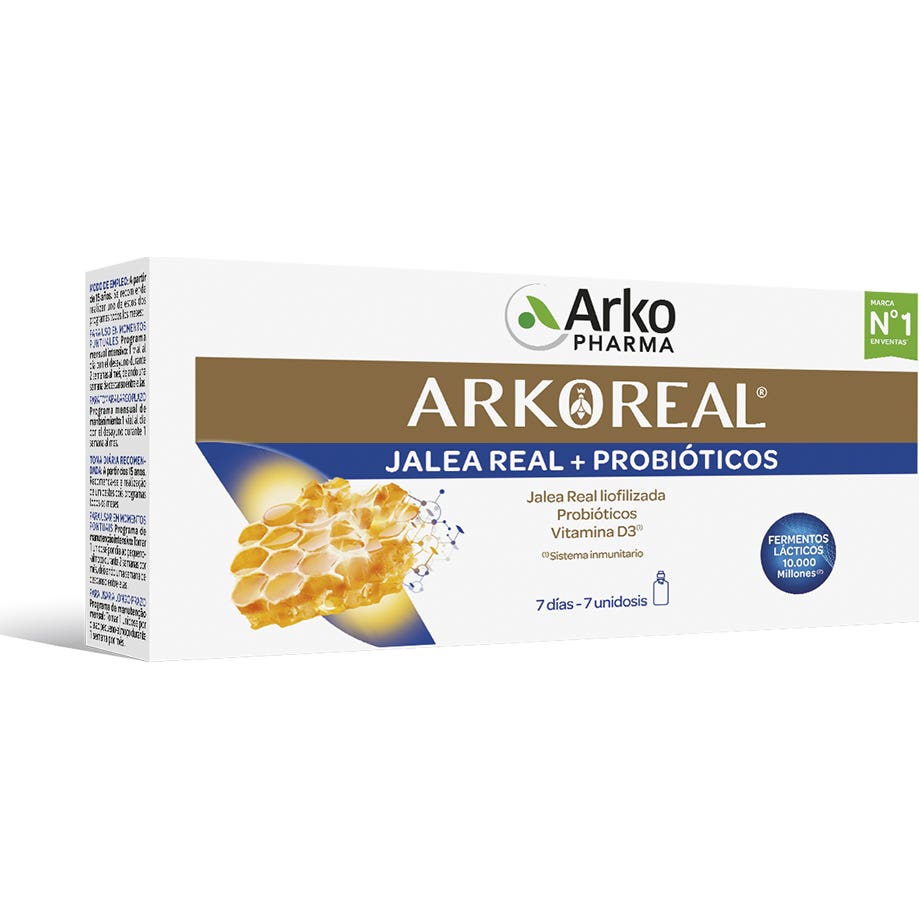 Arkopharma Arkobiotics Gelée Royale Et Défense 7 Unidoses