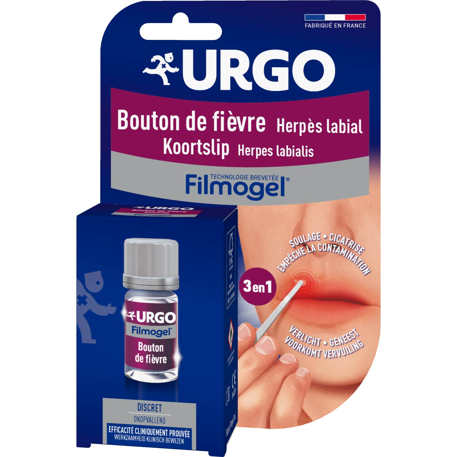 Urgo Filmogel Bouton de Fièvre 3ml
