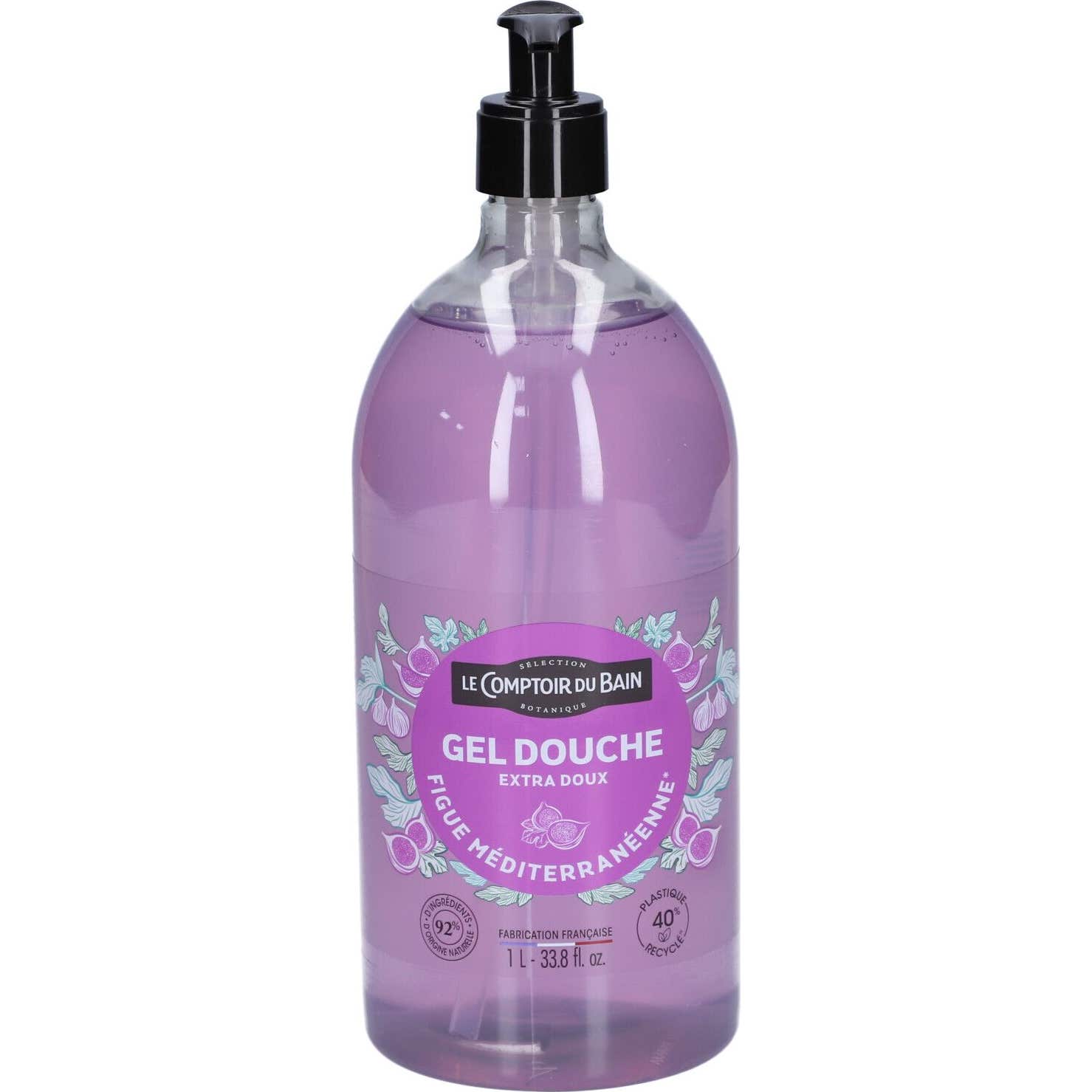 Le Comptoir du Bain Gel Douche Figue Méditerranéenne 1L
