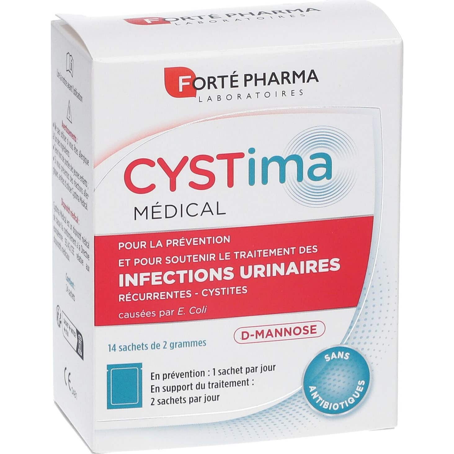 Forté Pharma Cystima Médical 14 Sachets