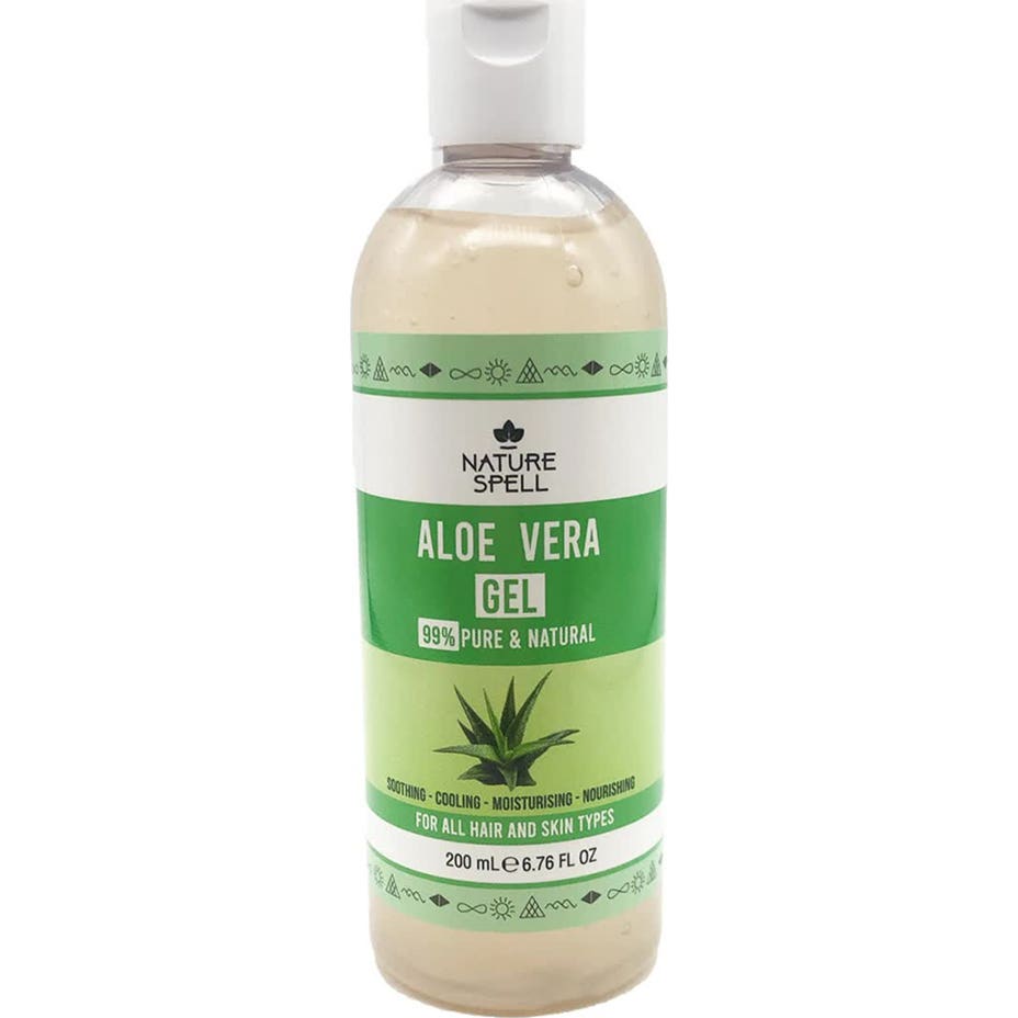 Nature Spell 99% Pure Aloe Vera Gel pour cheveux, peau et corps 200ml
