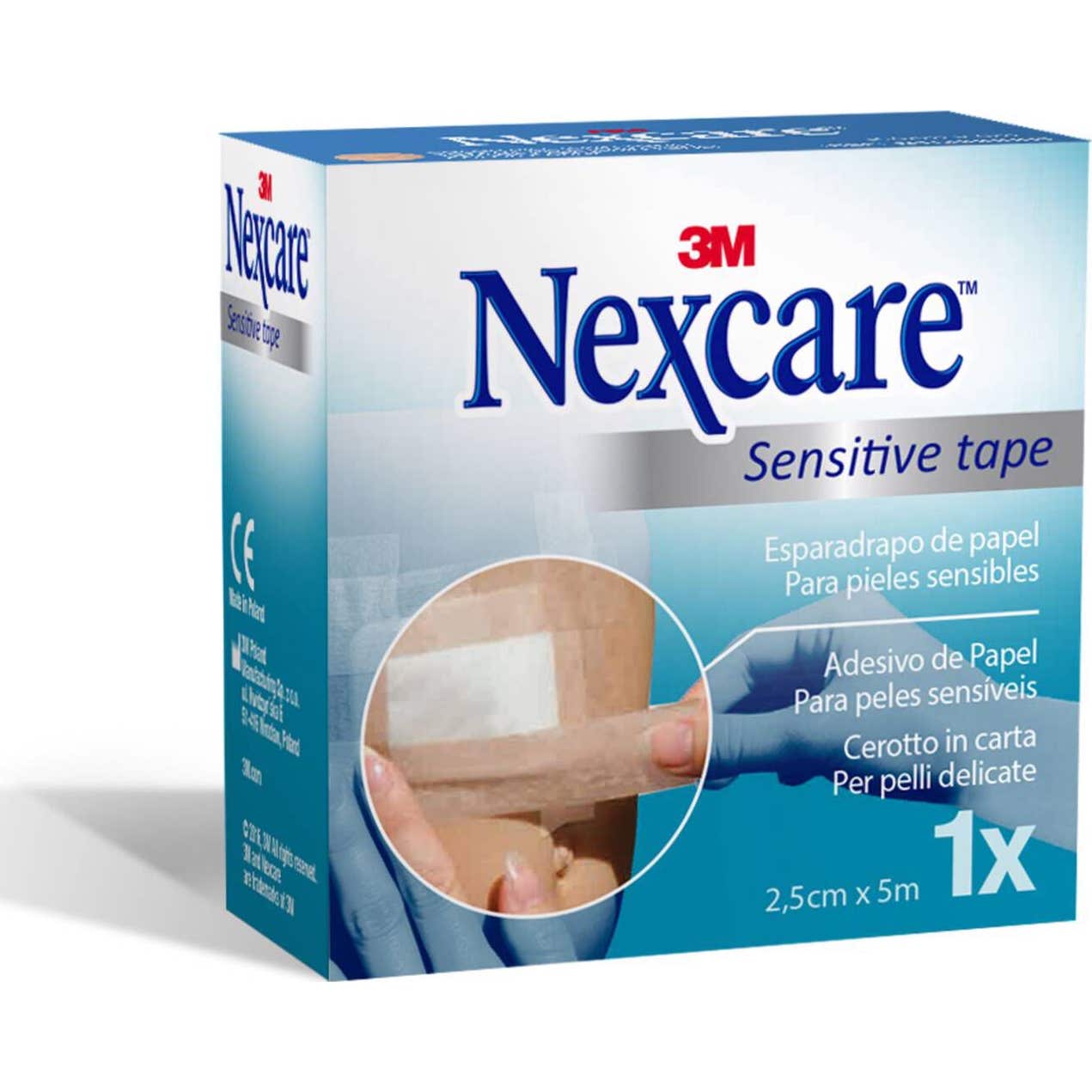 Nexcare Bande sensible 2,5cmx5m 1pc