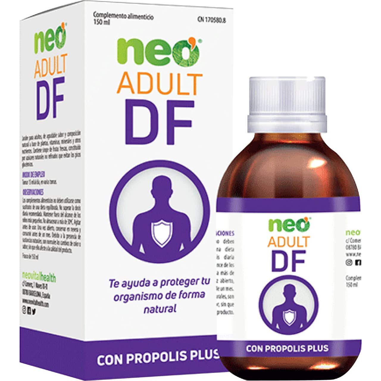 Neo Adult Df Complemento Alimenticio 150 Ml - Protege El Organismo De Forma Natural Geschmack Neutral-image