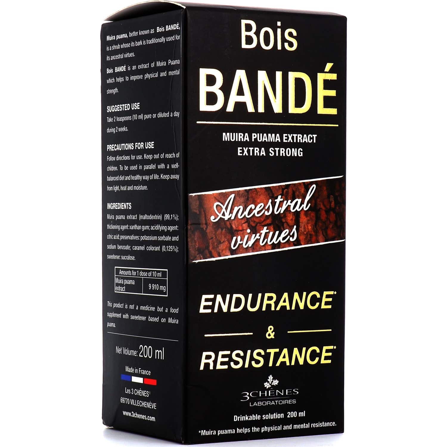 Les 3 Chênes Bois BandéEndurance & Résistance 200ml