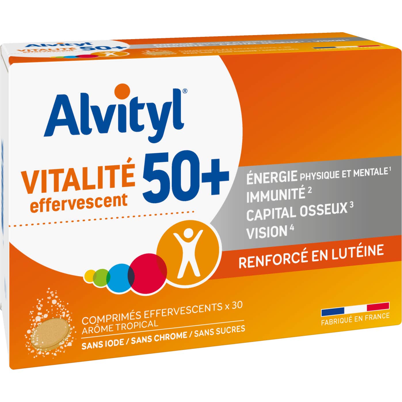 Alvityl Vitalité 50+ 30 Comprimés