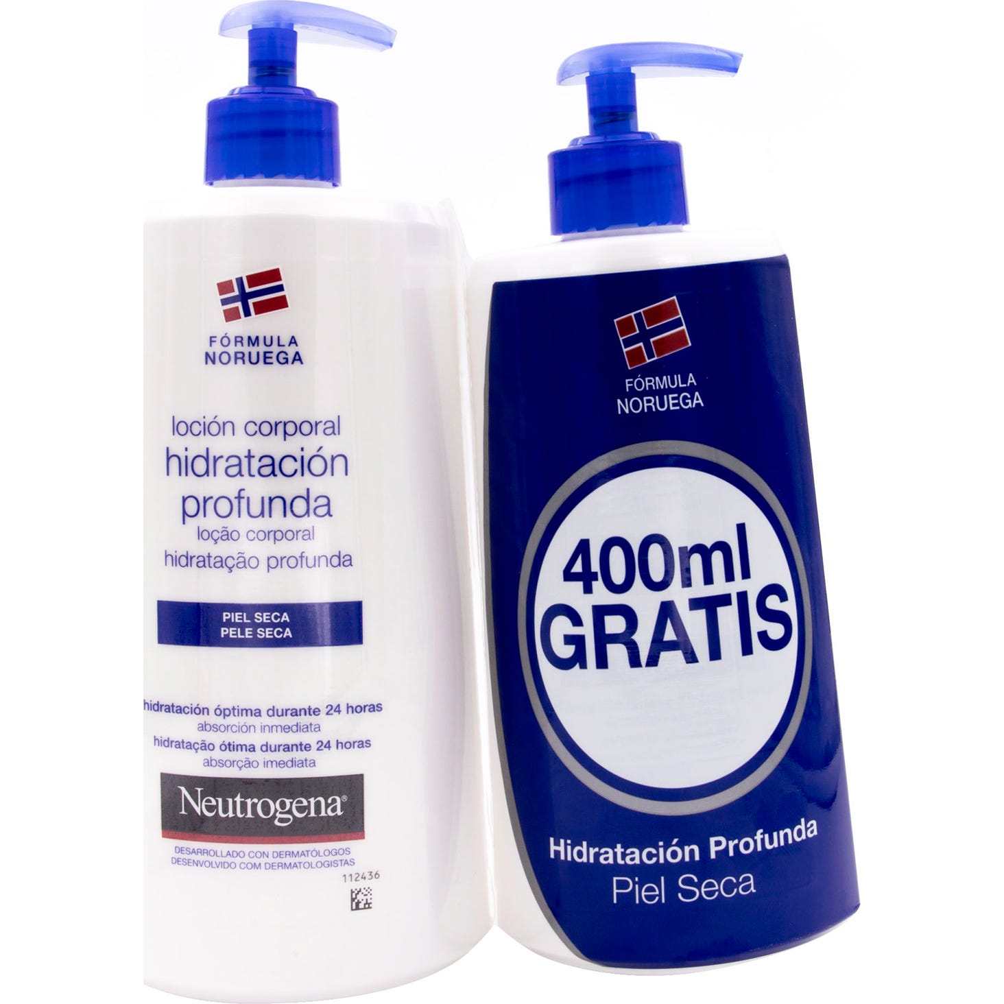 Neutrogena Lotion pour peau sèche 750+400 Ml