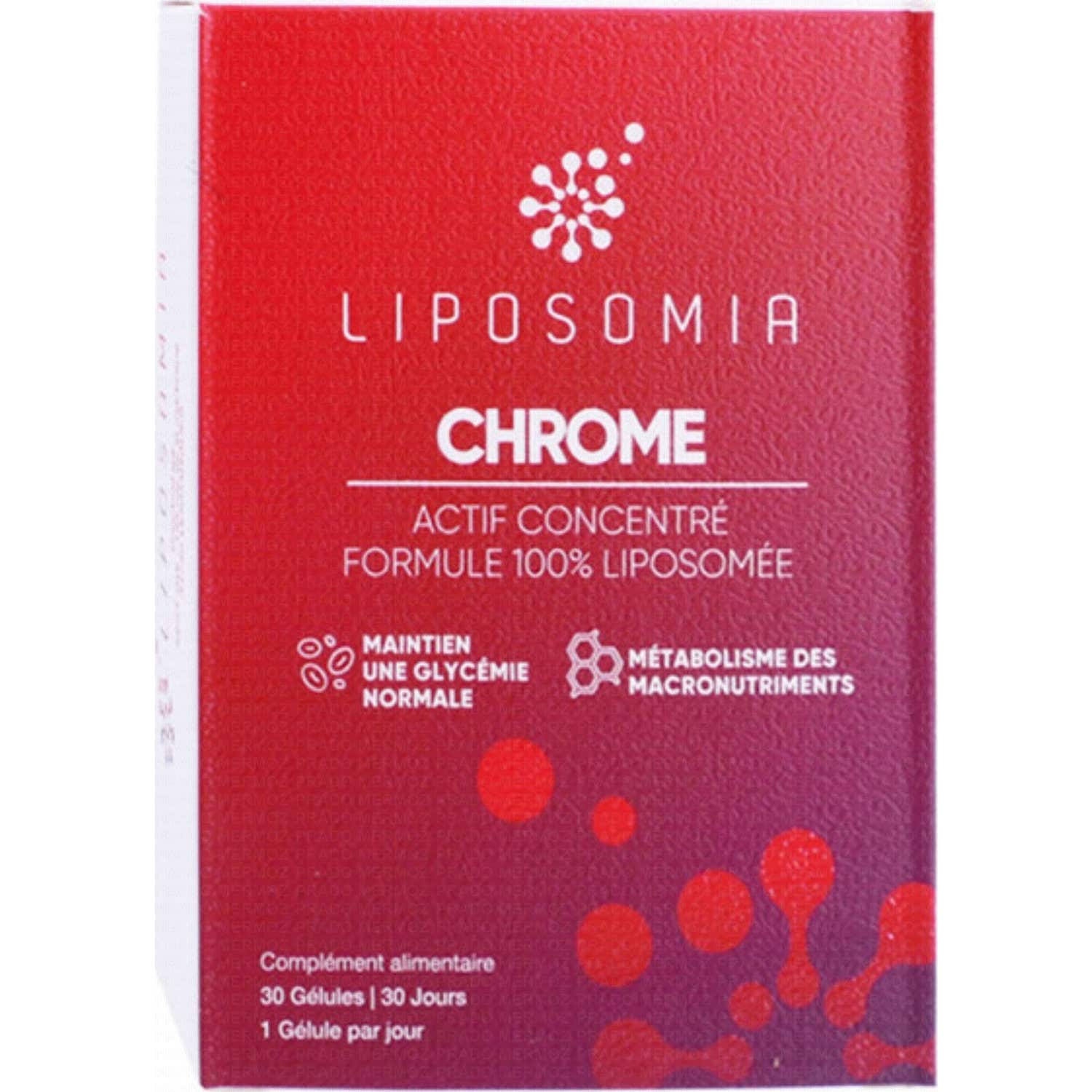 Prescription Nature Liposomia Chrome 30 Gélules