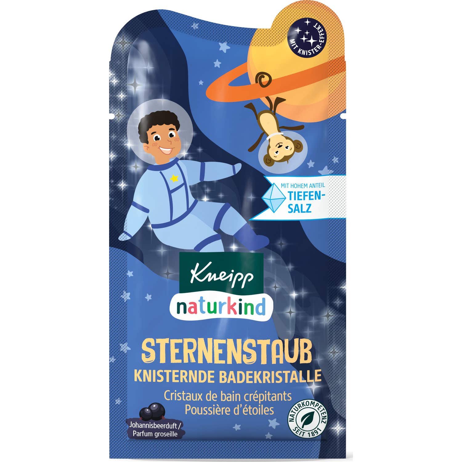 Kneipp Kids Sales de Baño Polvo de Estrellas Arándanos 60g