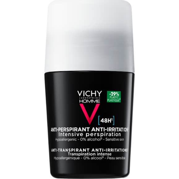Vichy Homme Déodorant Anti-Transpirant 48h Roll-On 50ml