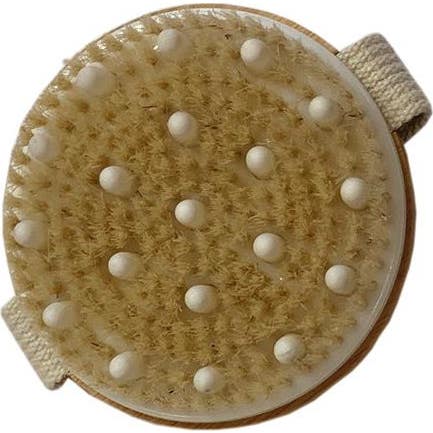 Naturabio Cosmetics Brosse De Massage Sèche Bambou 1Ut Taille 1