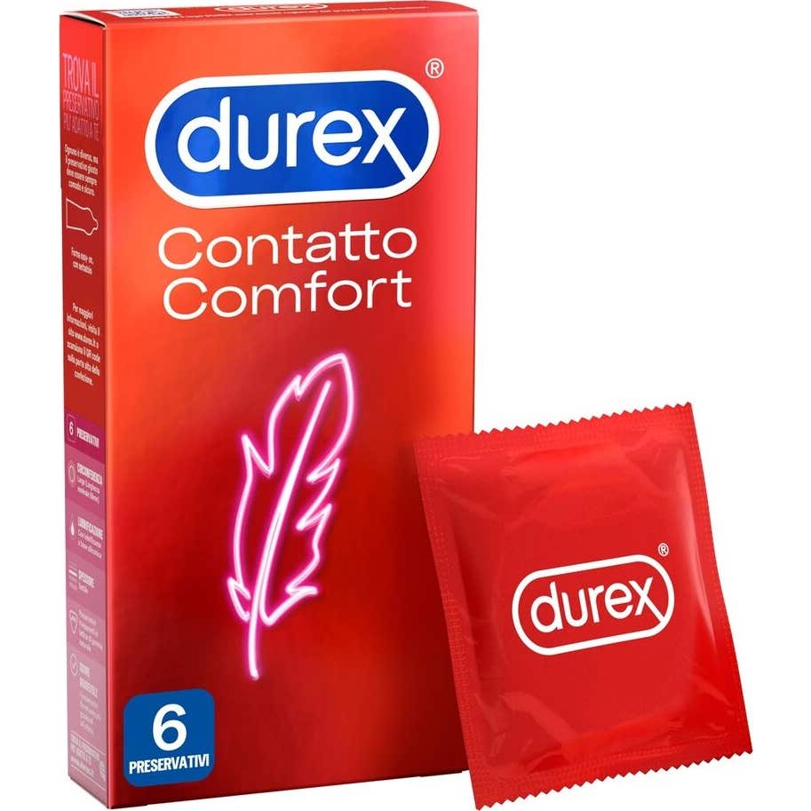 Durex Prophylactics Contact Comfort6Unités