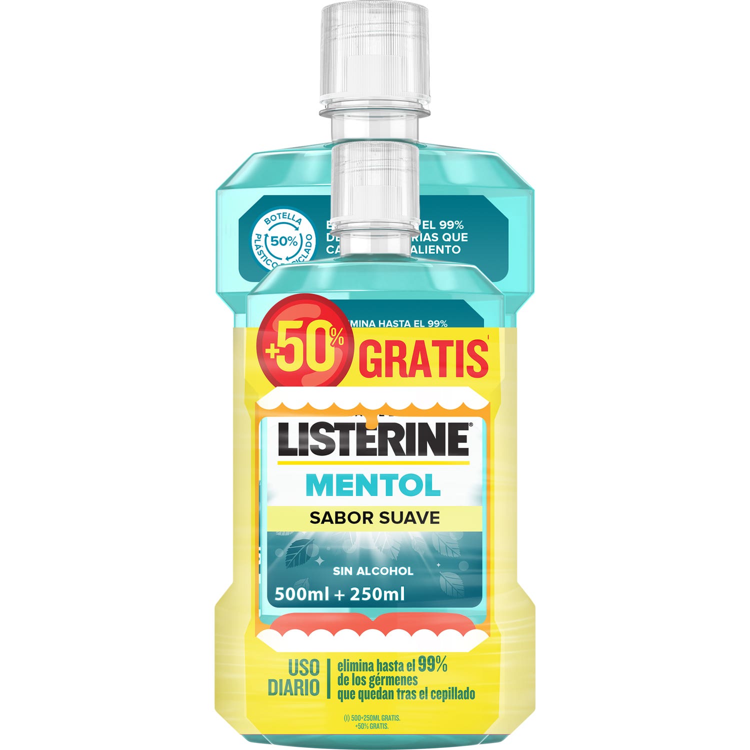 Listerine Zéro 500+250 ml
