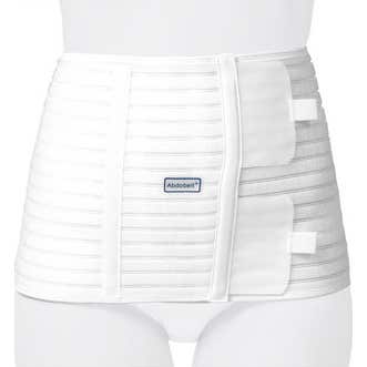 Orliman Abdobelt Ceinture Abdominale Hauteur 25cm Blanc T3 1 Unité