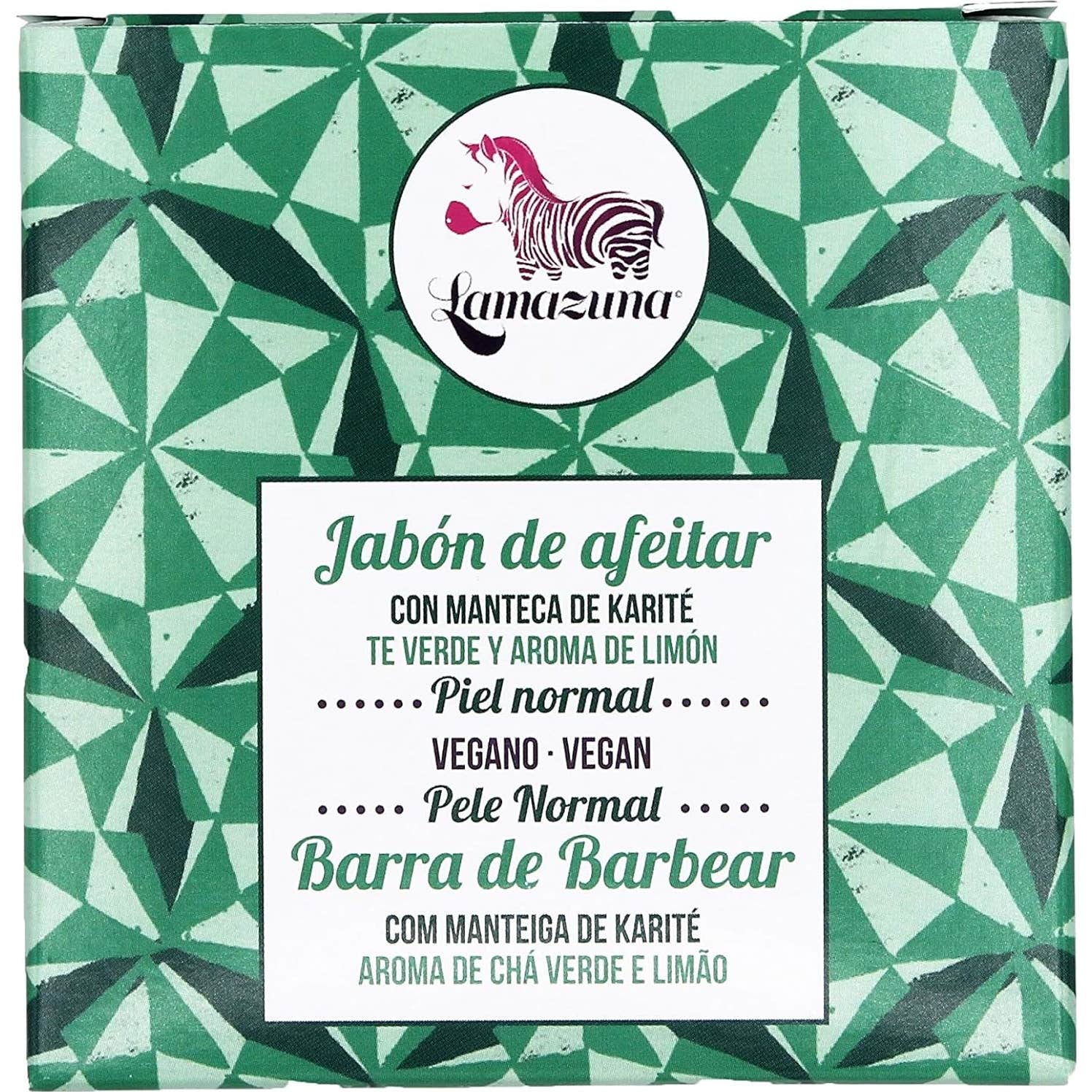 Lamazuna Savon Solide Rasage Peau Normale 80 g