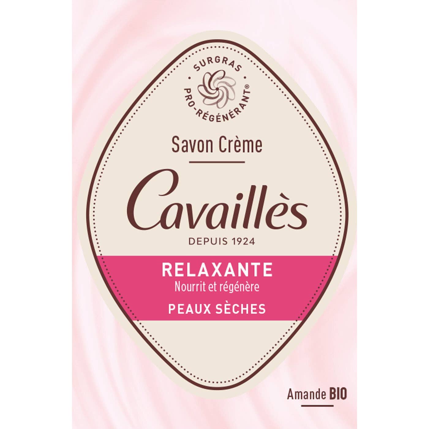 Roge Cavailles Savon Crème Relaxante Peaux Sèches 100g