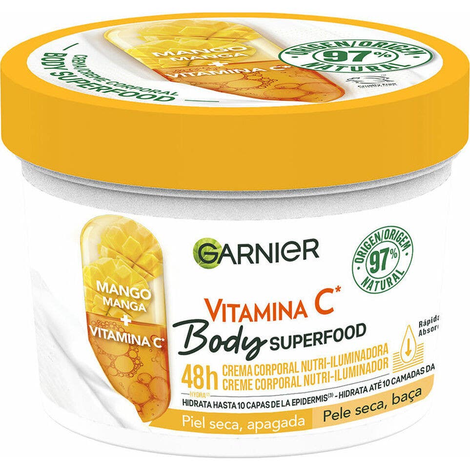 Garnier Body Superfood Mangue + Vitamine C Crème Corps 380ml