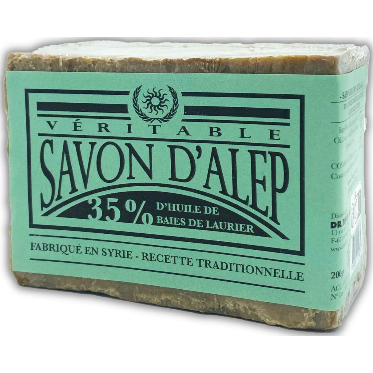 Dr Theiss Savon d'Alep Bio 35% Huile de Laurier 200g
