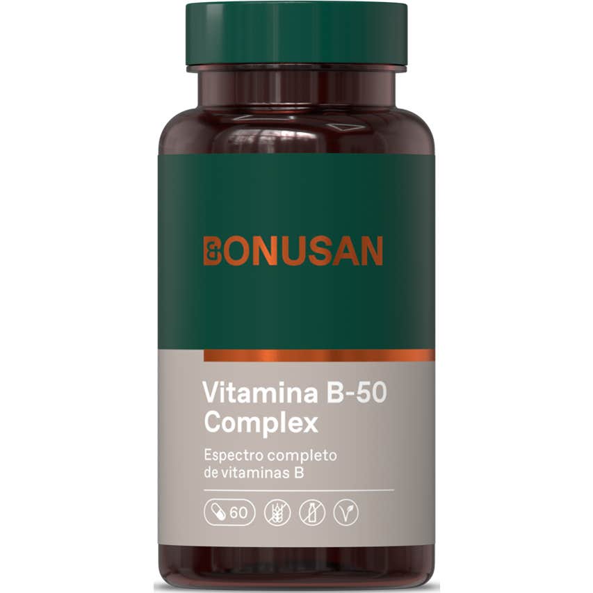 Bonusan Complexe de Vitamine B-50 60caps
