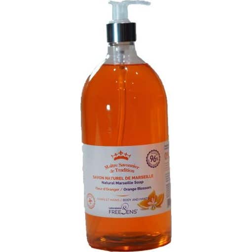 Freesens Gel Douche Fleur d?Oranger 1 litre