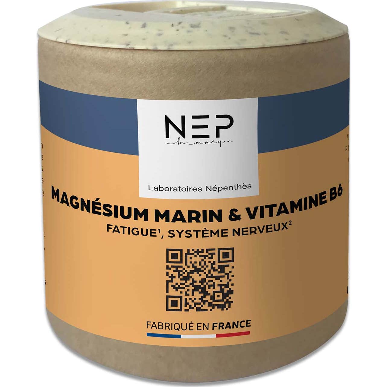 NEP Magnésium Marin 300 mg Vitamine B6 30 comprimés