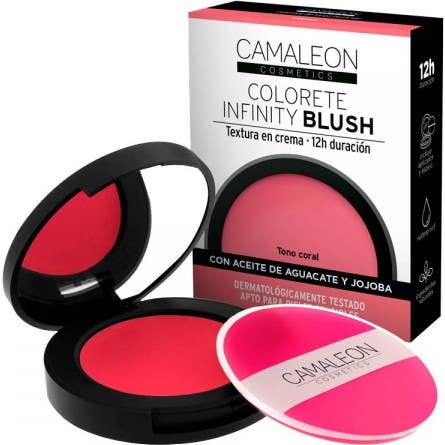 Camaleon Cosmetics Infinity Blush Coral en Crema 4g